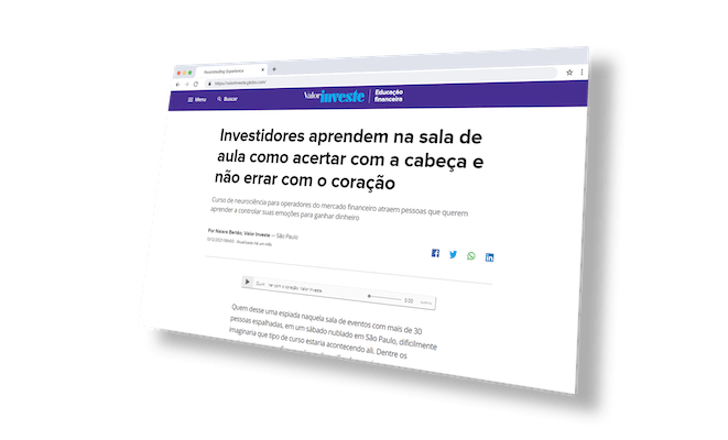 Neurotrading 6 reportagem sobre o neurotrading no valor invest